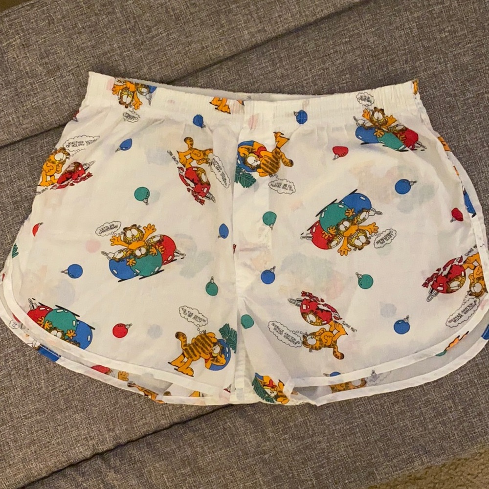 Rare vintage Garfield the Cat Christmas boxers